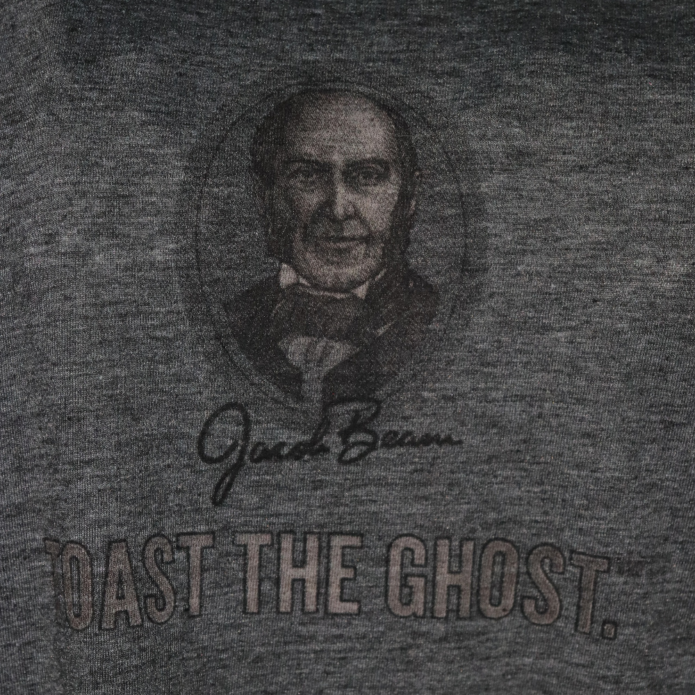 Jim Beam Bourbon Whiskey Liquor Ghost Shirt 2XL